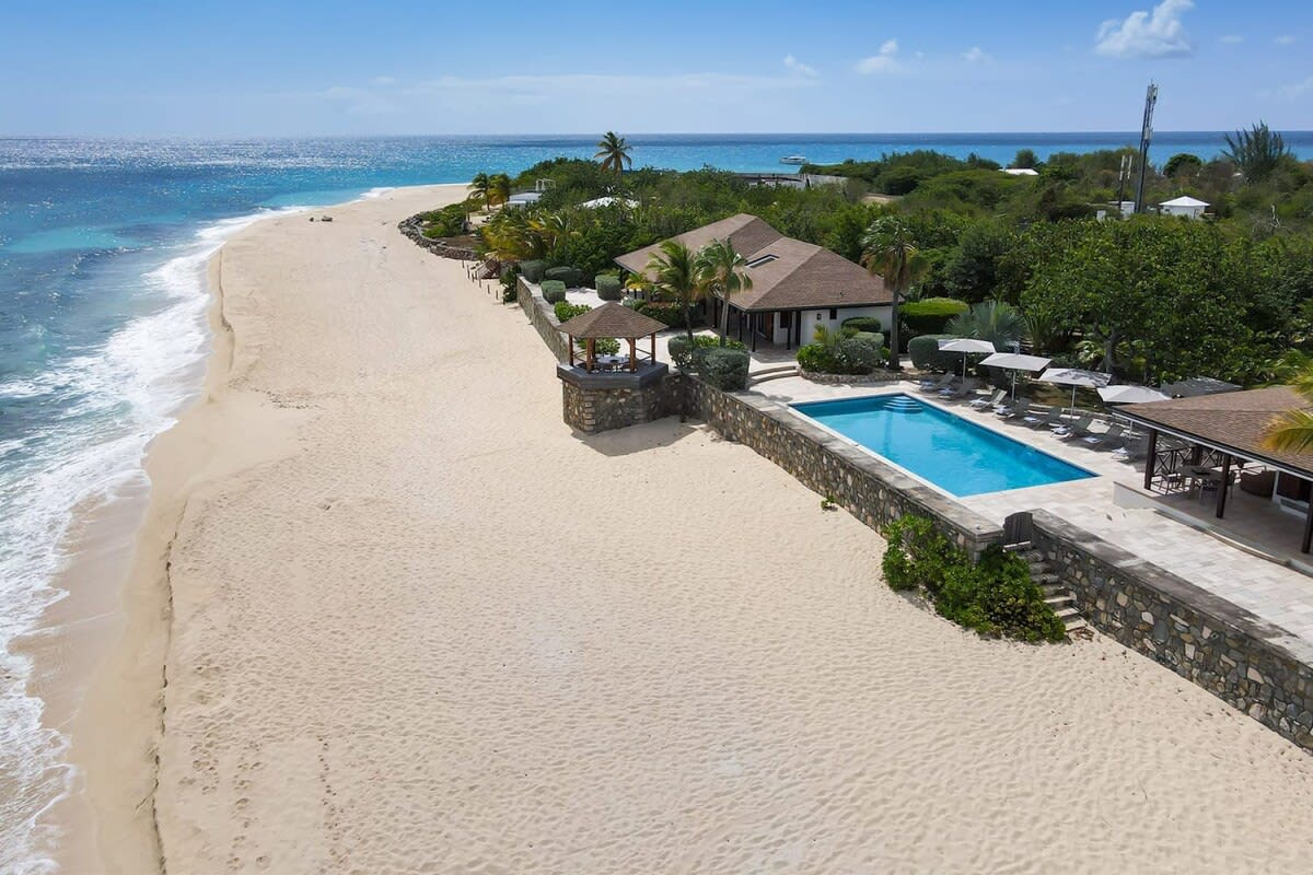 Rmoceanfrontrentals St Martin Blue Beach 4 Bedroom Villa