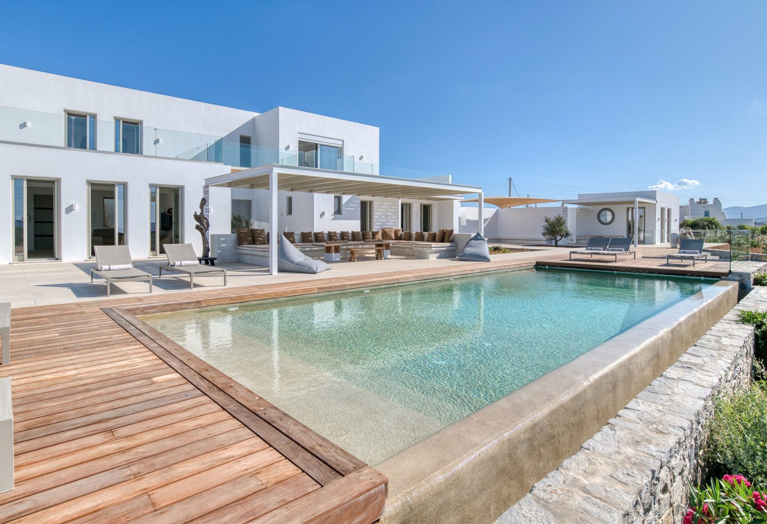 Rmoceanfrontrentals Greekvilla Paros Villa Palmera
