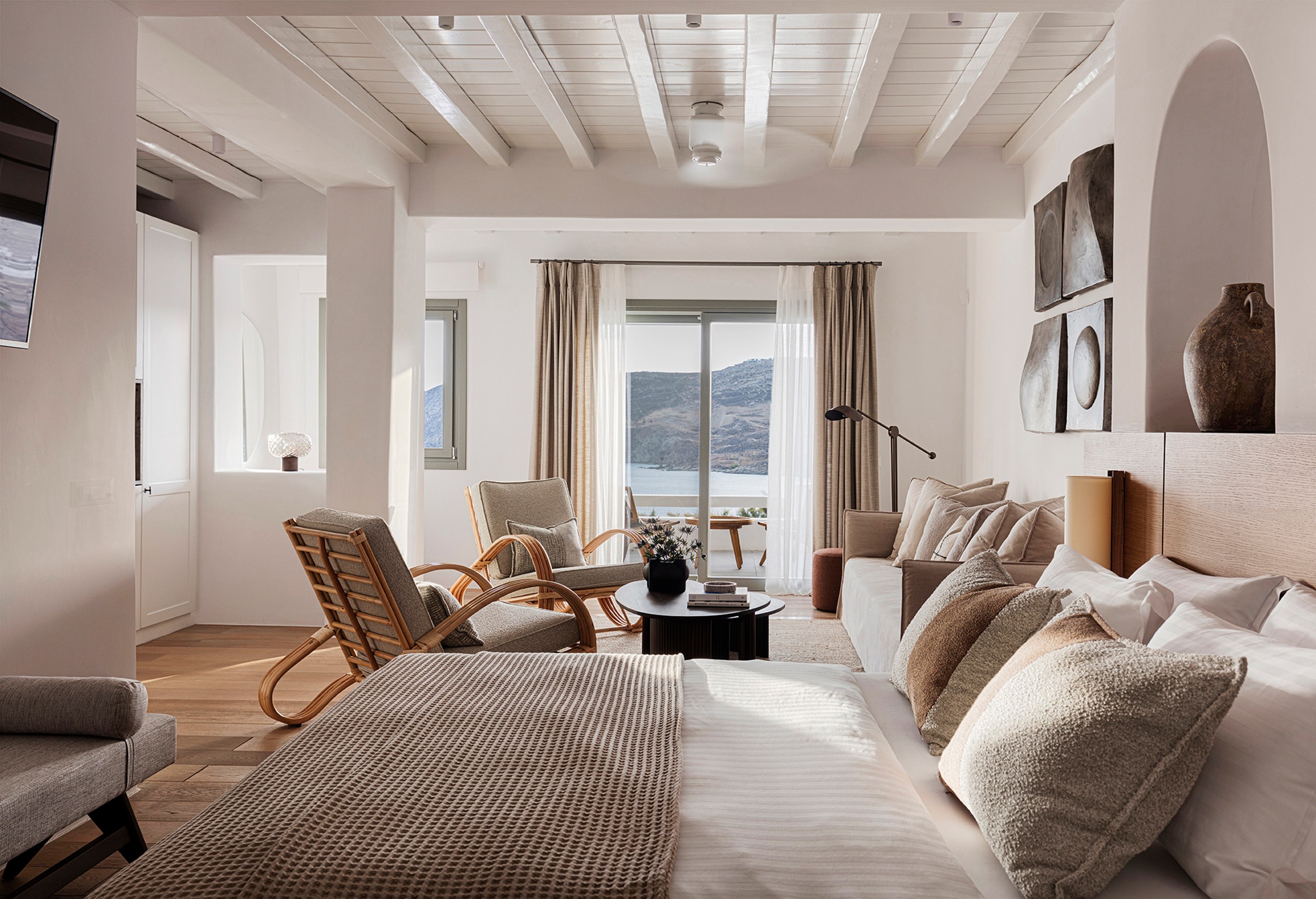 Rmoceanfrontrentals Greekvilla Mykonos Villa Azeus