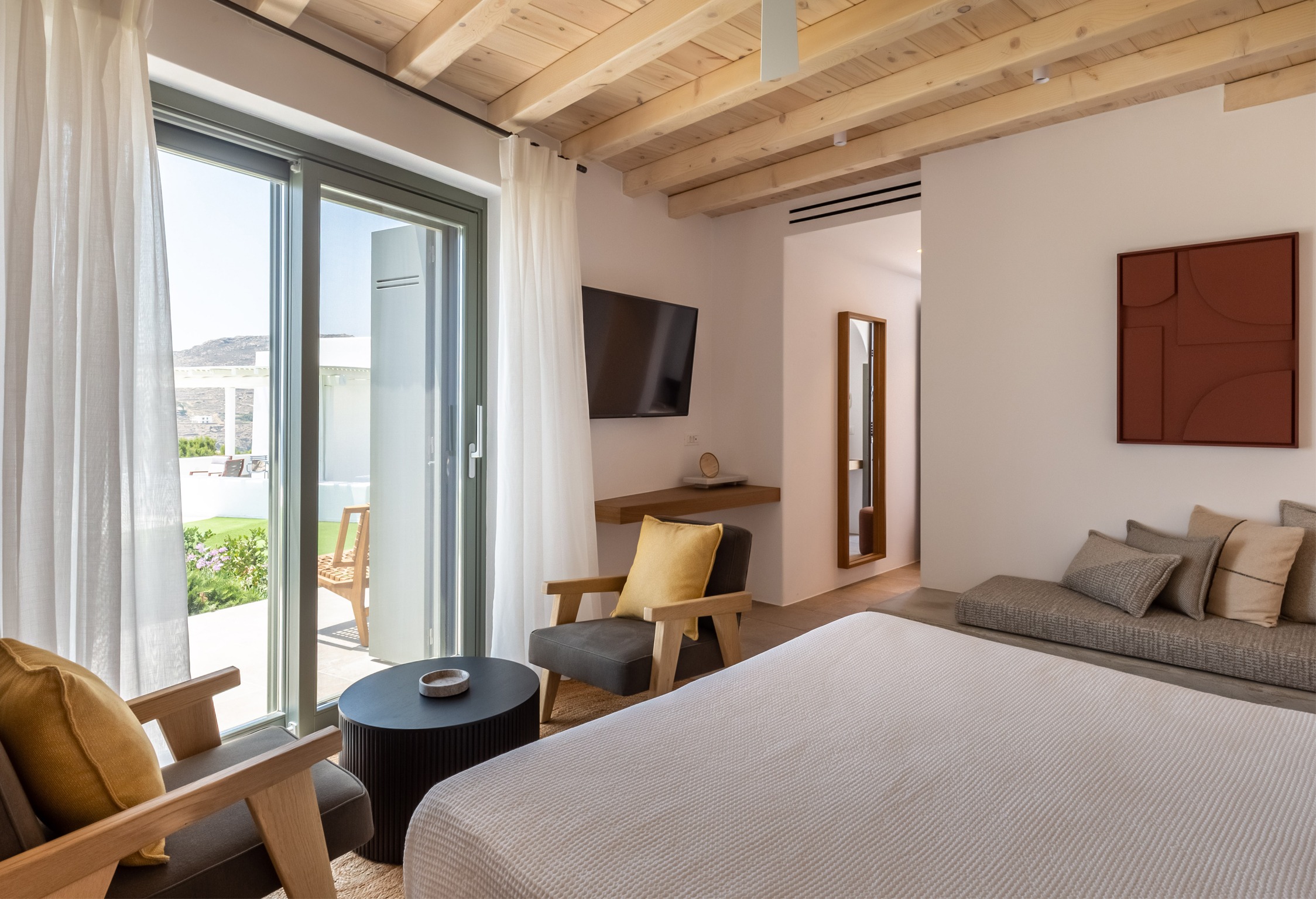 Rmoceanfrontrentals Greekvilla Mykonos Villa Azeus