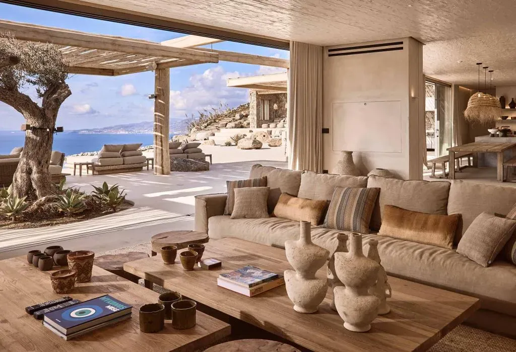 Rmoceanfrontrentals Greekvilla Mykonos Villa Farah