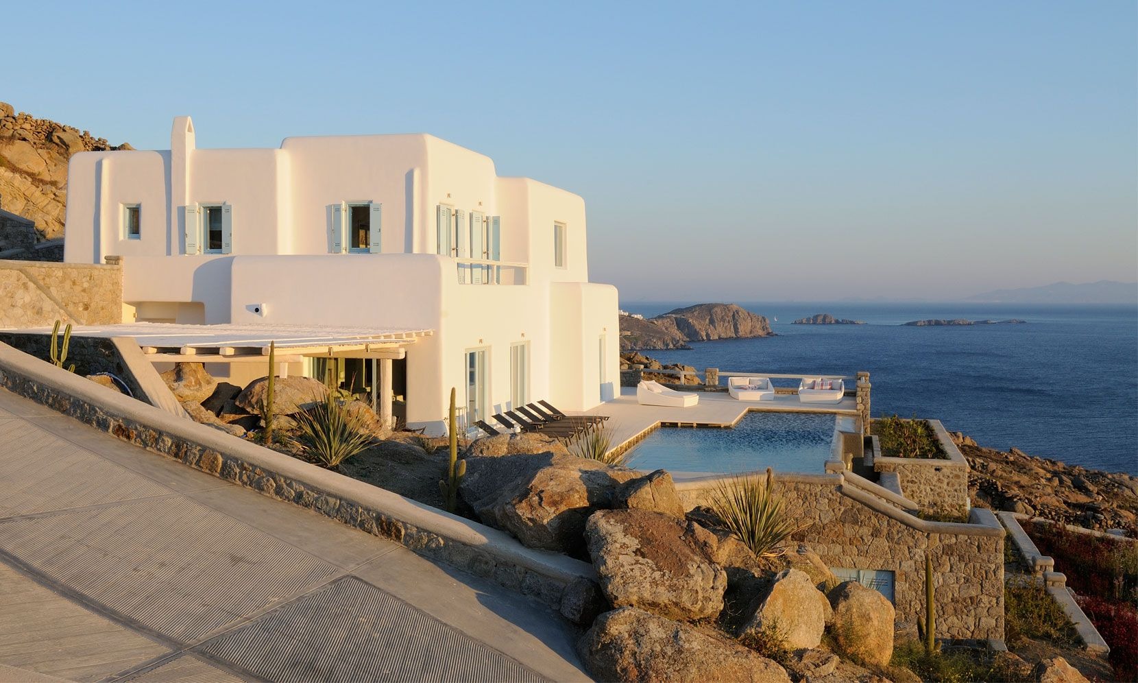 Rmoceanfrontrentals Greekvilla Mykonos Villa Infinity II