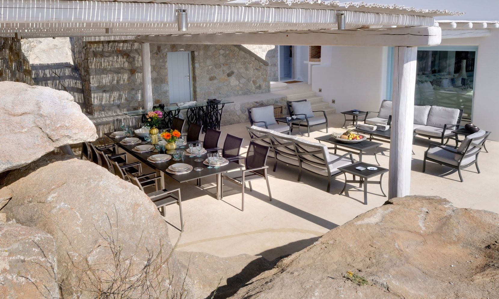 Rmoceanfrontrentals Greekvilla Mykonos Villa Infinity II