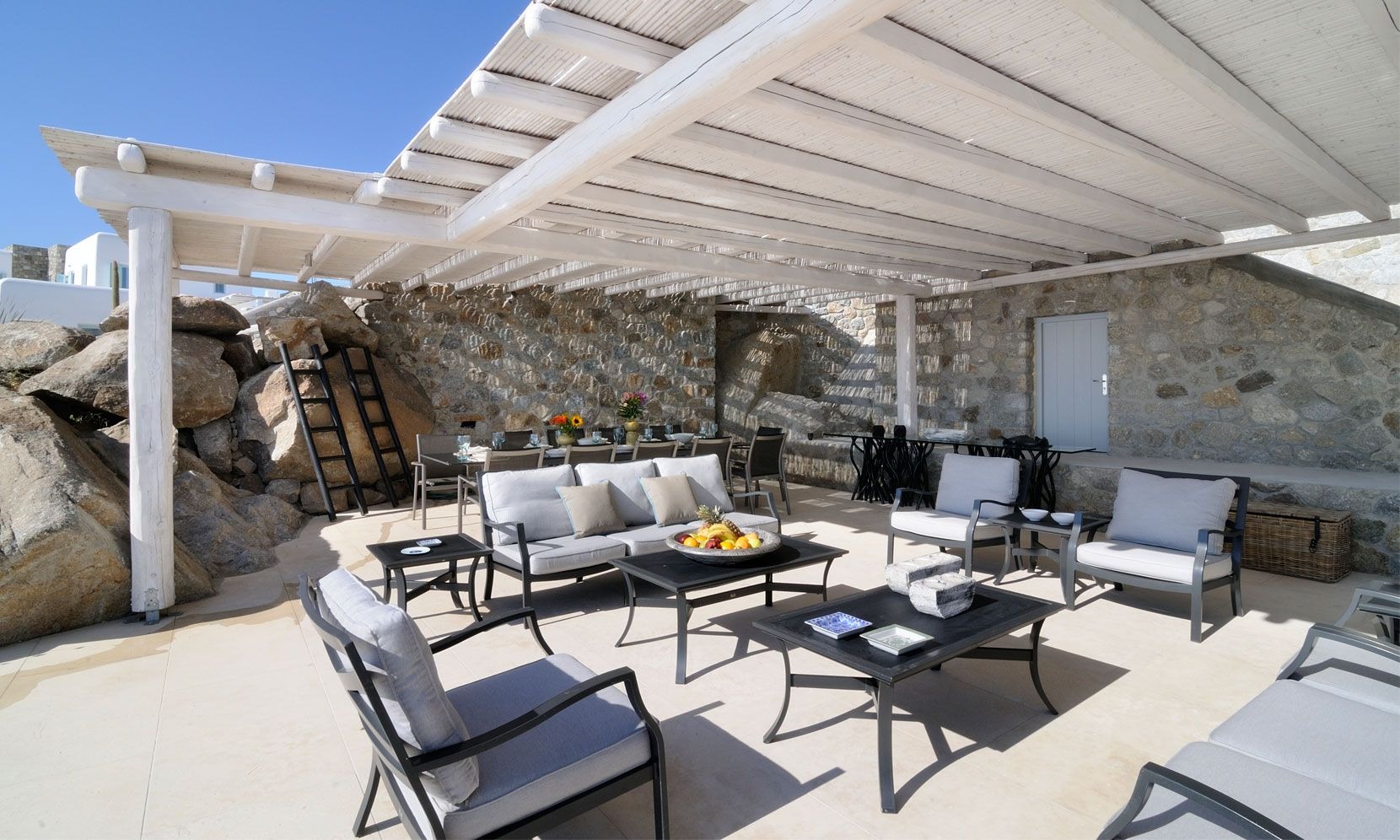 Rmoceanfrontrentals Greekvilla Mykonos Villa Infinity II