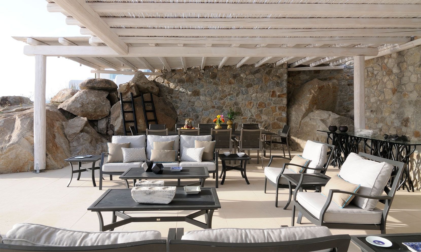 Rmoceanfrontrentals Greekvilla Mykonos Villa Infinity II