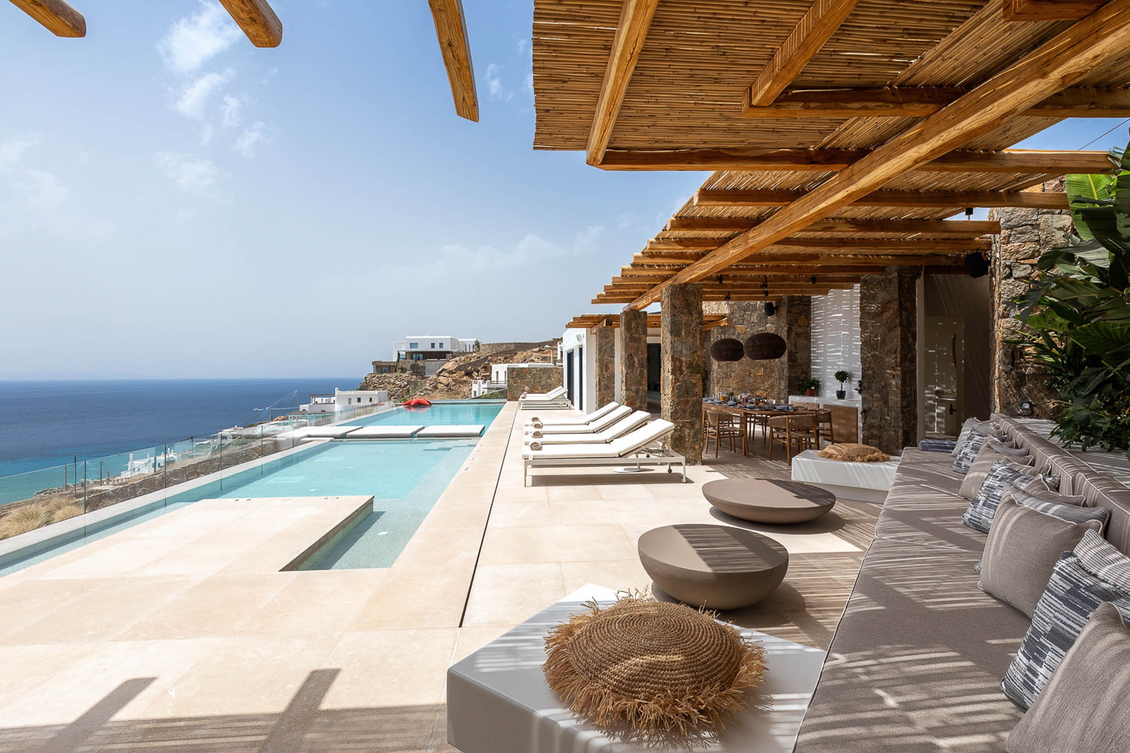 Rmoceanfrontrentals Greekvilla Mykonos Villa Kinsley Retreat