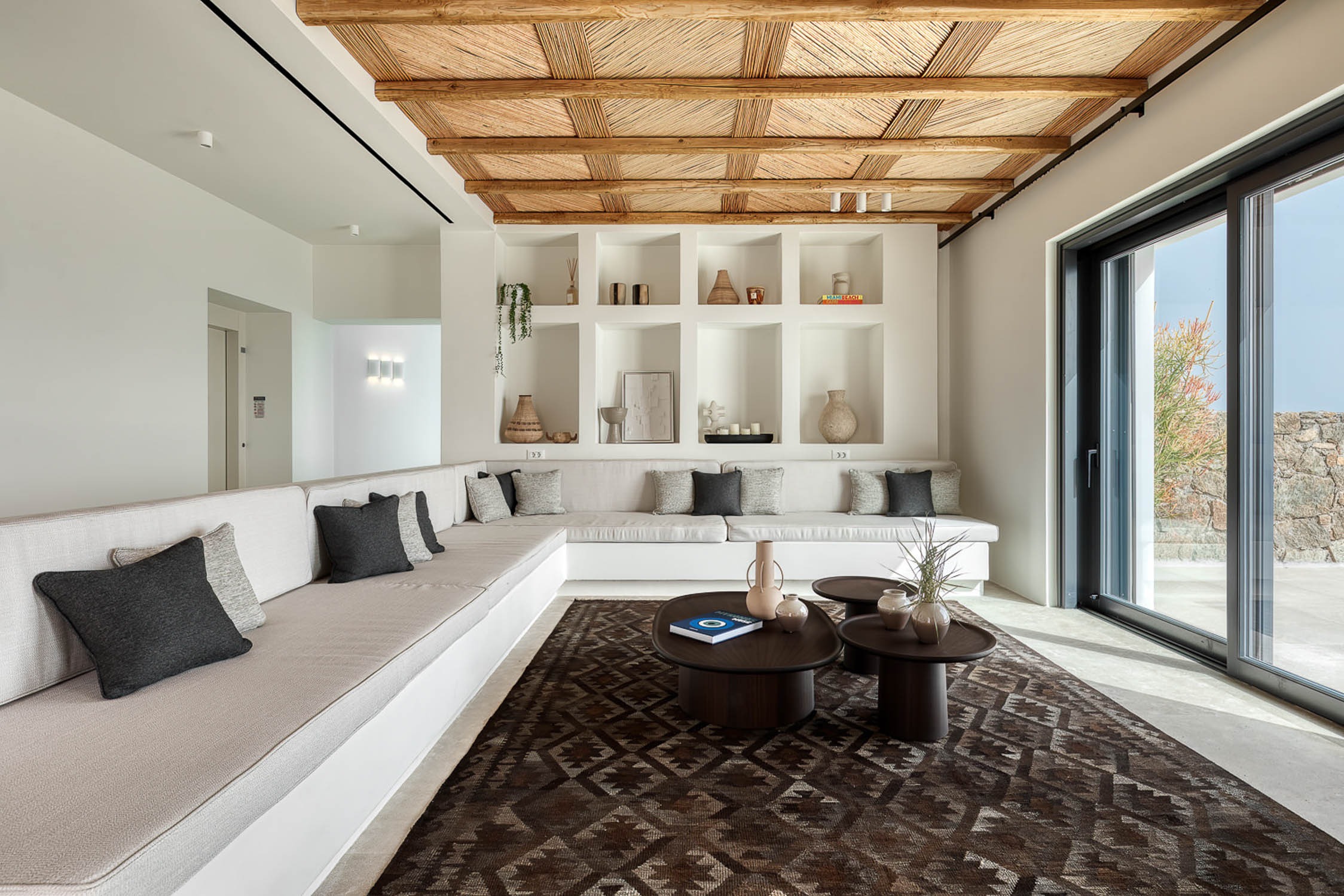 Rmoceanfrontrentals Greekvilla Mykonos Villa Kinsley Retreat