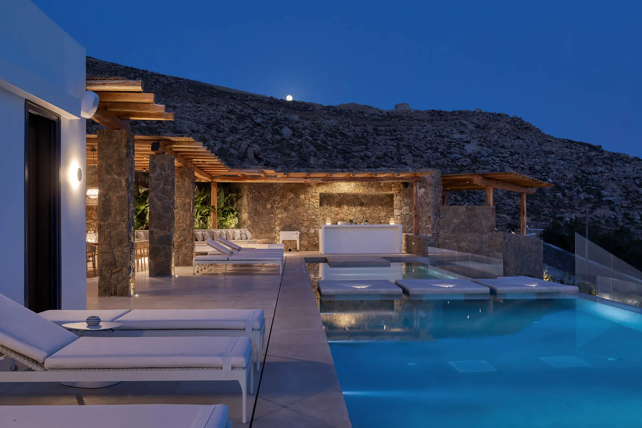 Rmoceanfrontrentals Greekvilla Mykonos Villa Kinsley Retreat