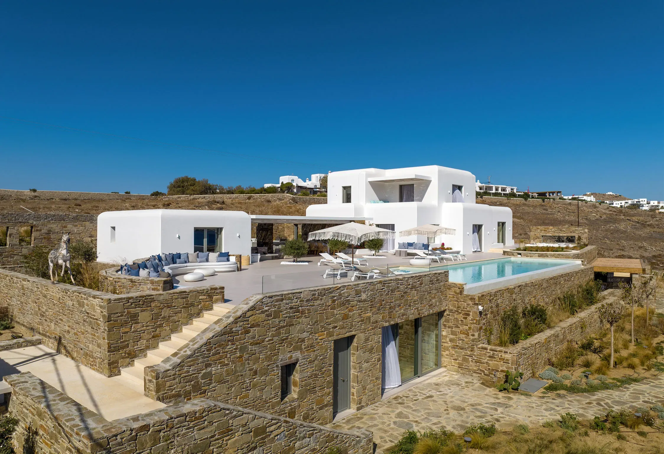 Rmoceanfrontrentals Greekvilla Mykonos Villa Miracle