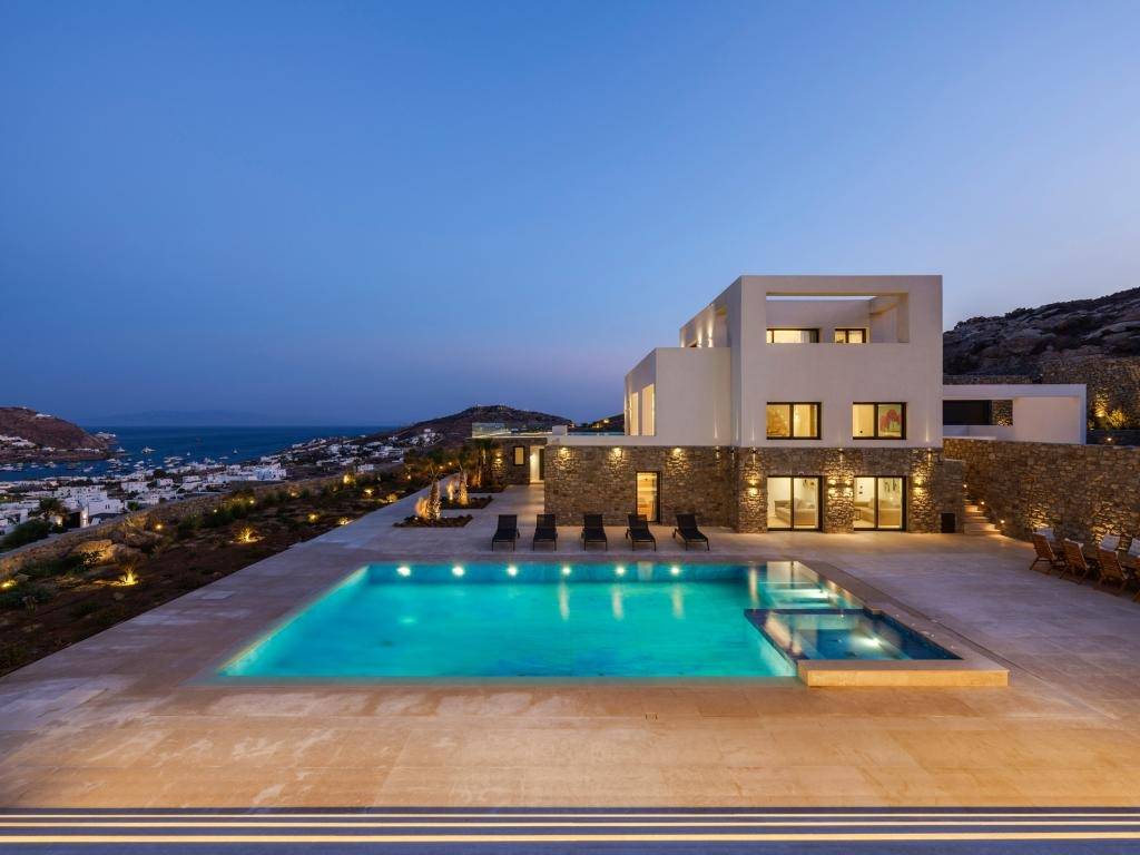 Rmoceanfrontrentals Greekvilla Mykonos Villa Vanquish