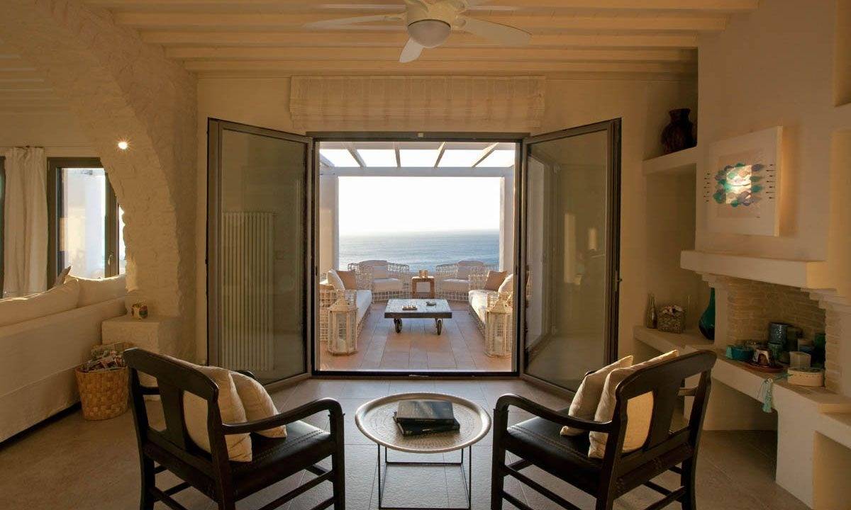 Rmoceanfrontrentals Greekvilla Mykonos Villa Vanquish