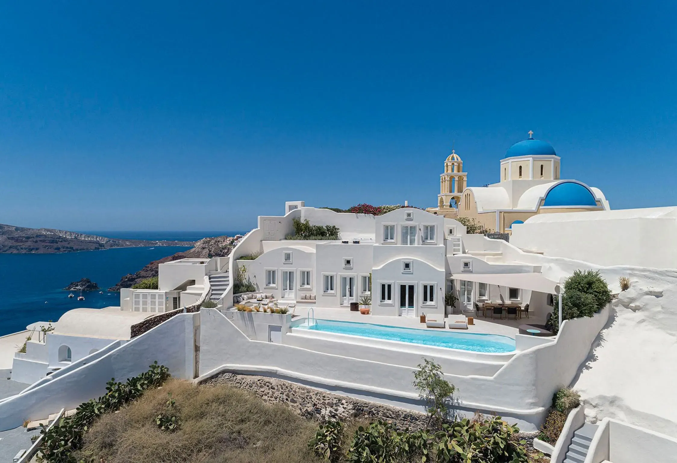 Rmoceanfrontrentals Greekvilla Santorini Villa Callippus