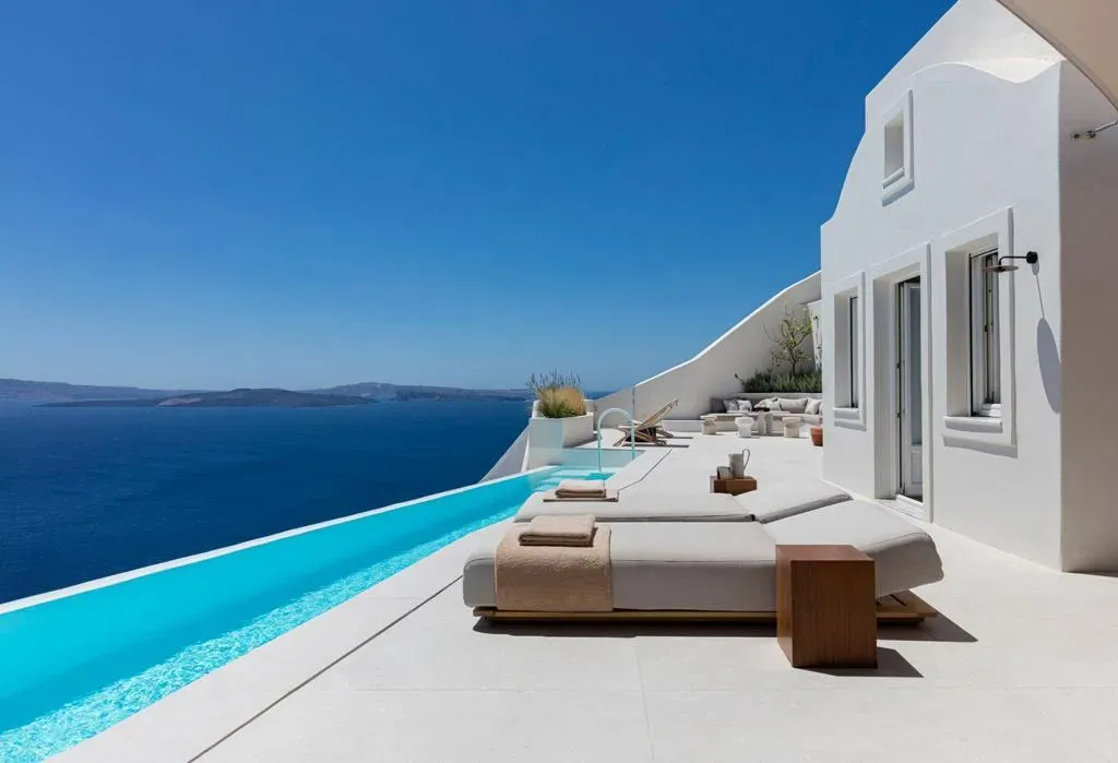 Rmoceanfrontrentals Greekvilla Santorini Villa Callippus