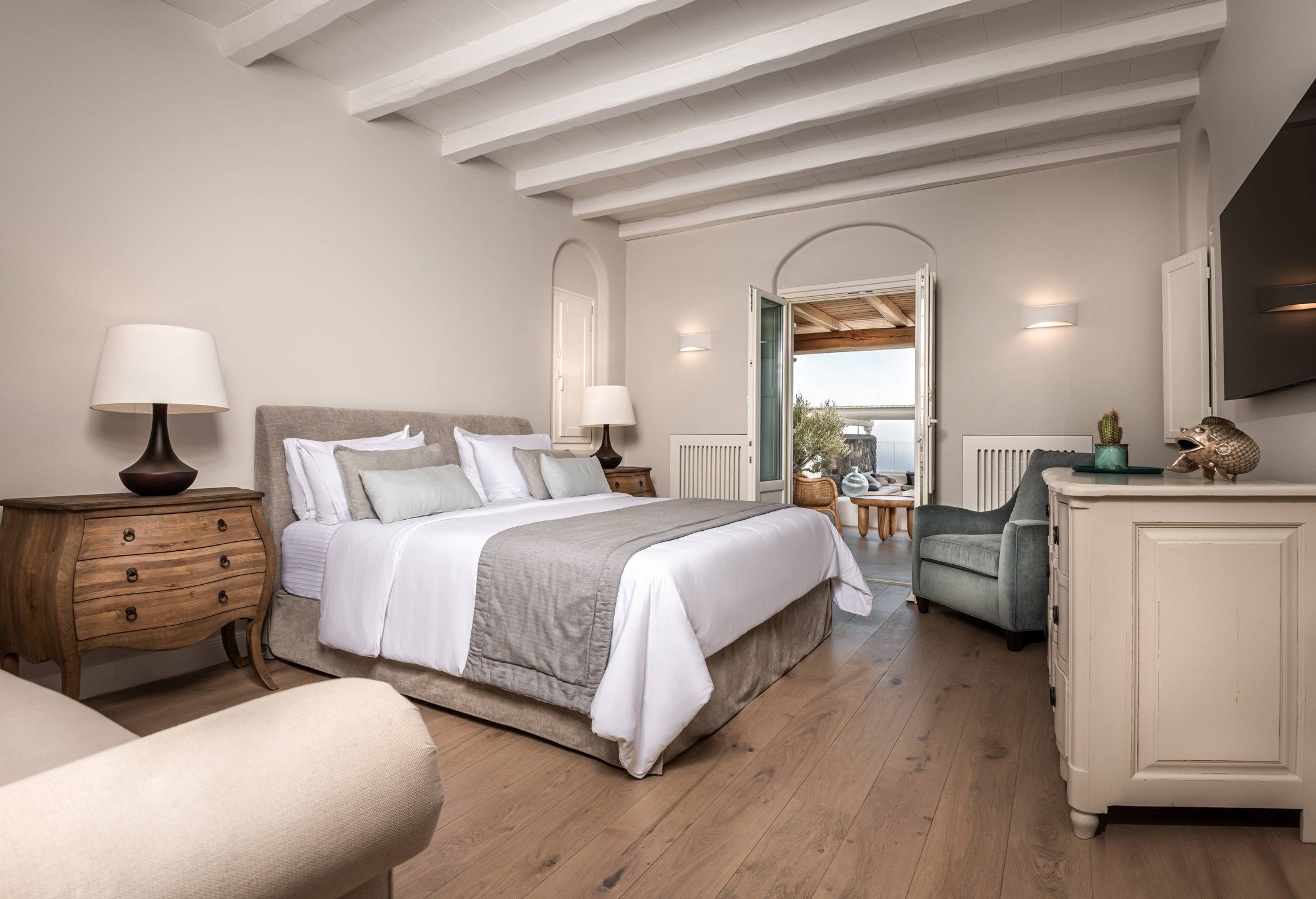 Rmoceanfrontrentals Greekvilla Santorini Villa Santa Rina