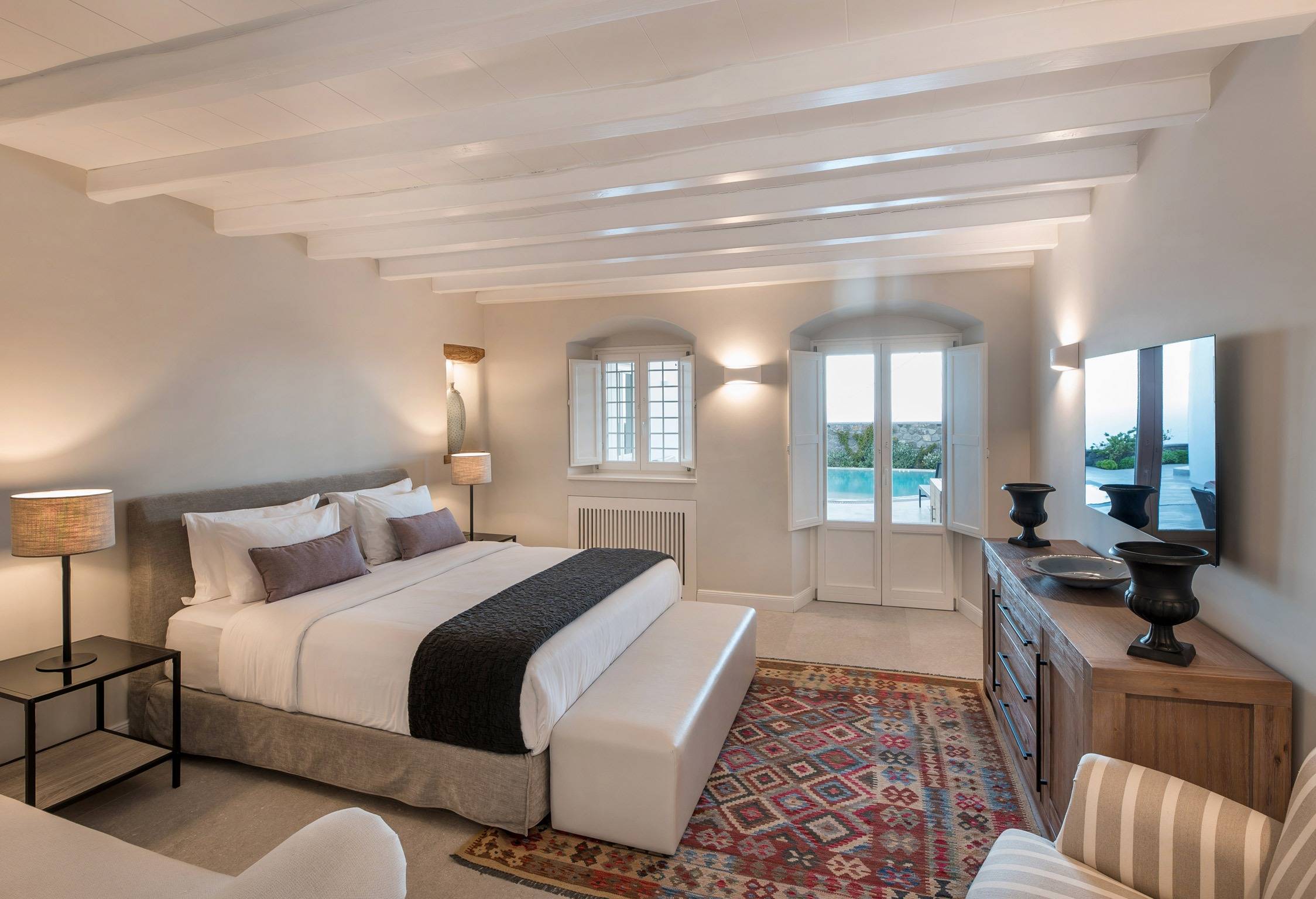 Rmoceanfrontrentals Greekvilla Santorini Villa Santa Rina