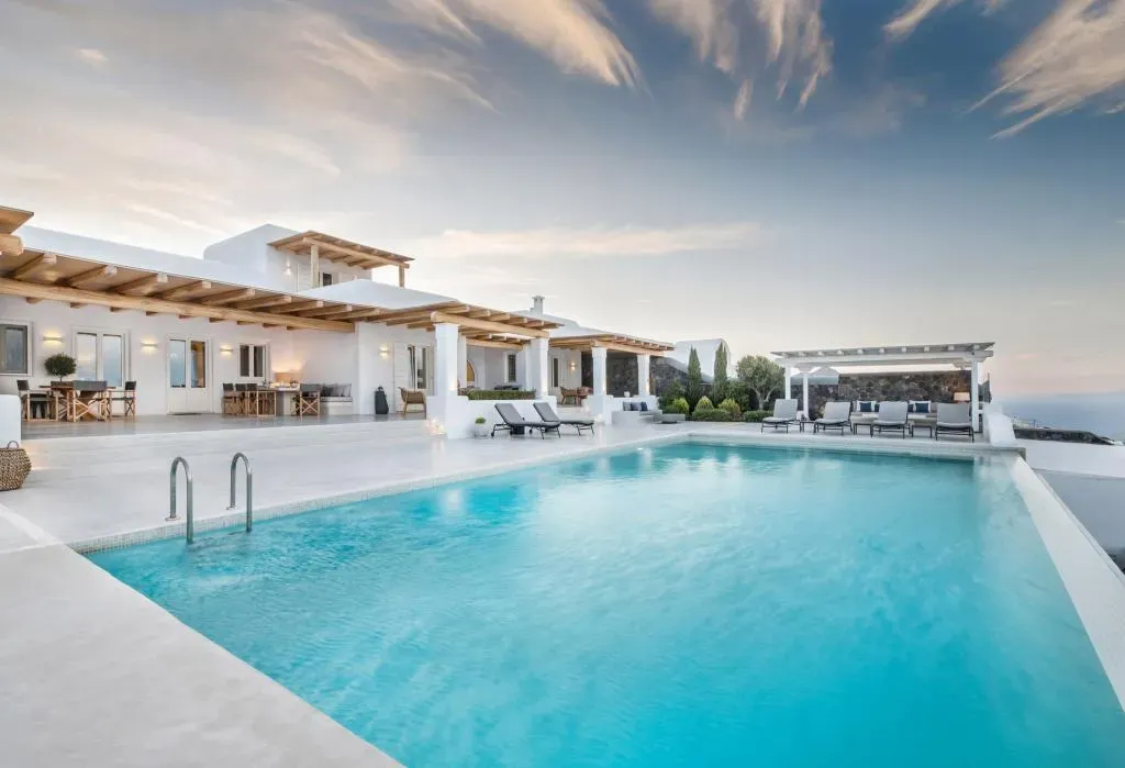 Rmoceanfrontrentals Greekvilla Santorini Villa Santa Rina