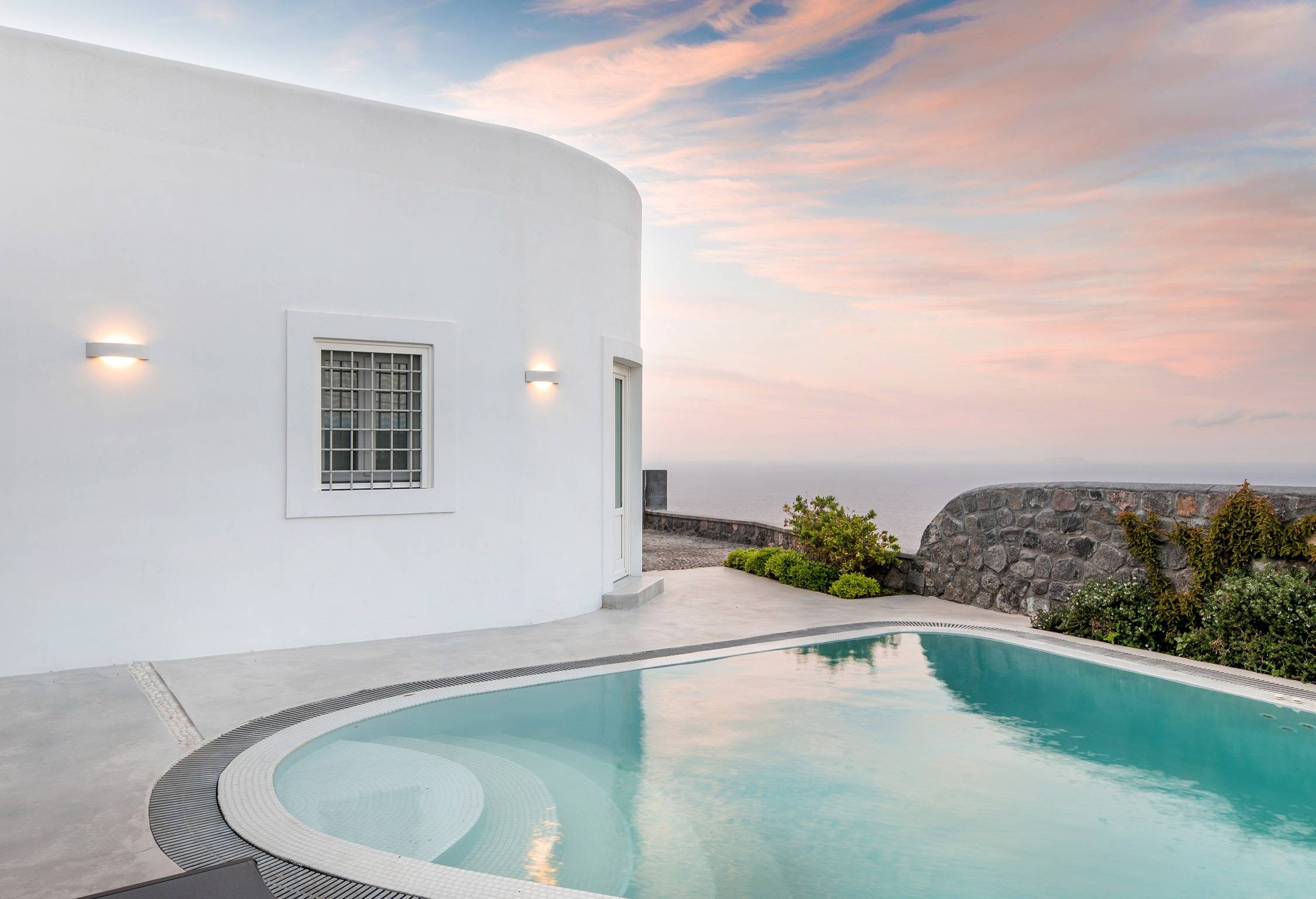 Rmoceanfrontrentals Greekvilla Santorini Villa Santa Rina