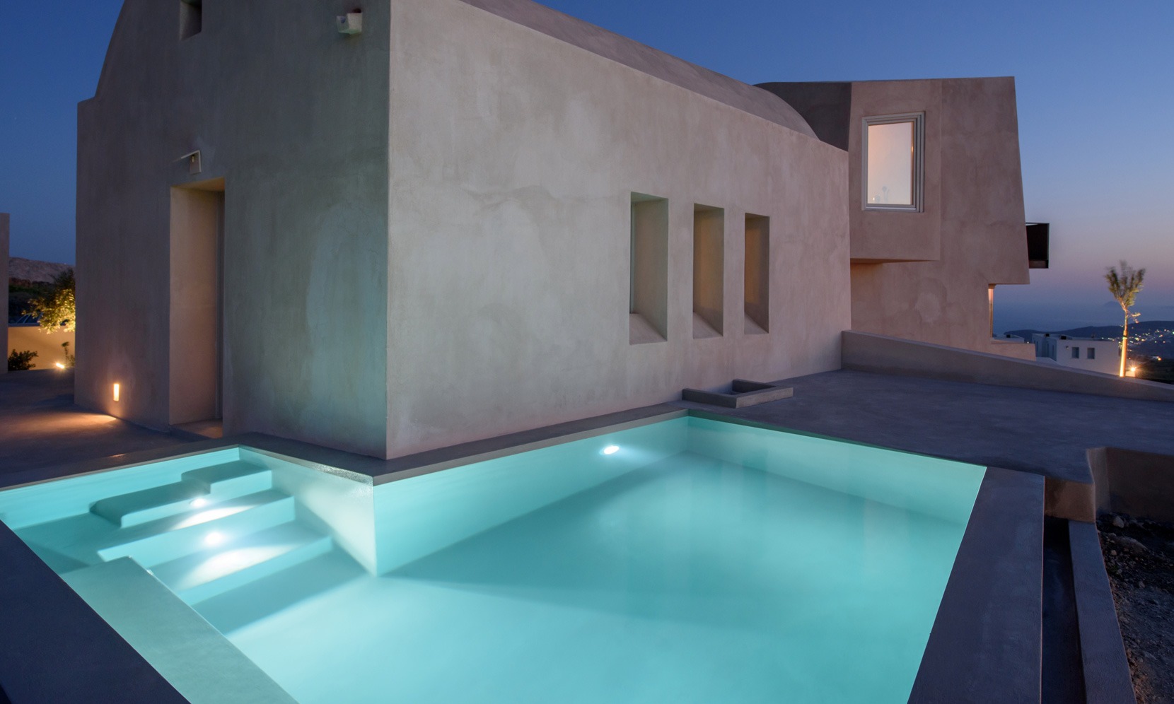 Rmoceanfrontrentals Greekvilla Santorini Villa Xenia