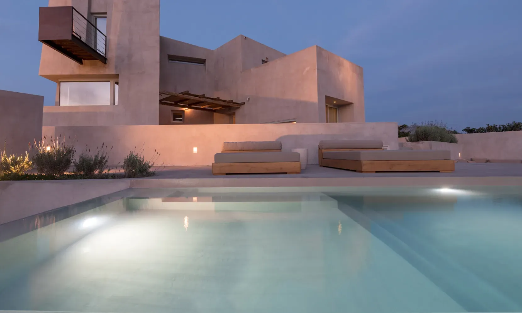 Rmoceanfrontrentals Greekvilla Santorini Villa Xenia
