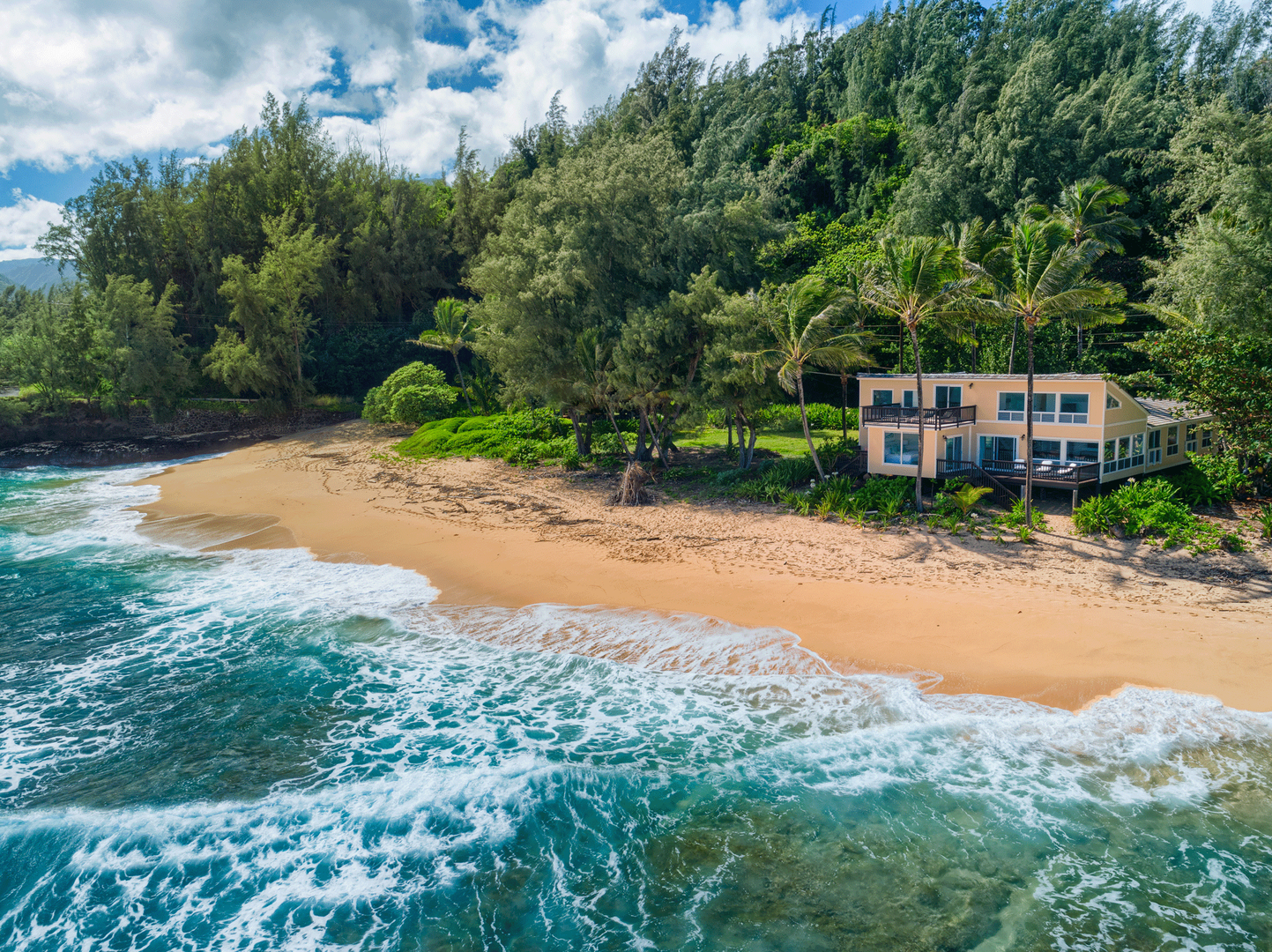 Rmoceanfrontrentals Hawaii Haena Beach House TVNC