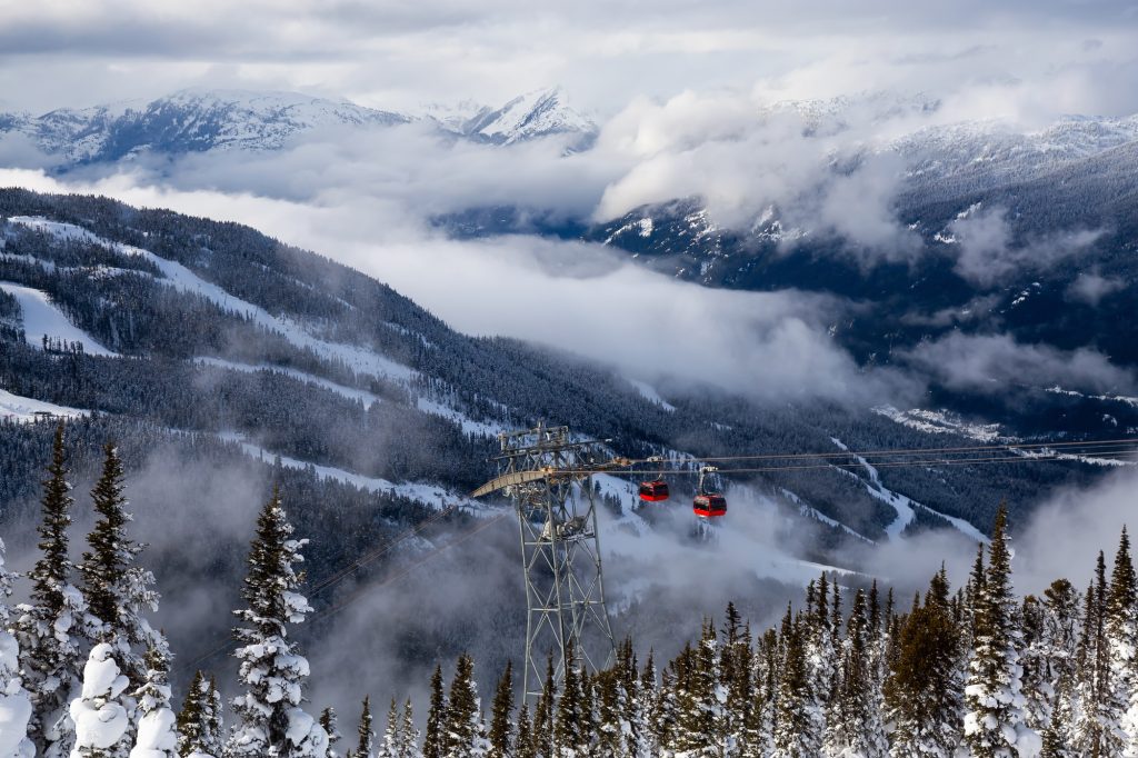 Canadian Nature Background. Whistler, British Columbia, Canada