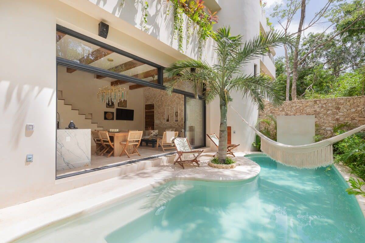 Rmoceanfrontrentals Tulum casa de amar veleta