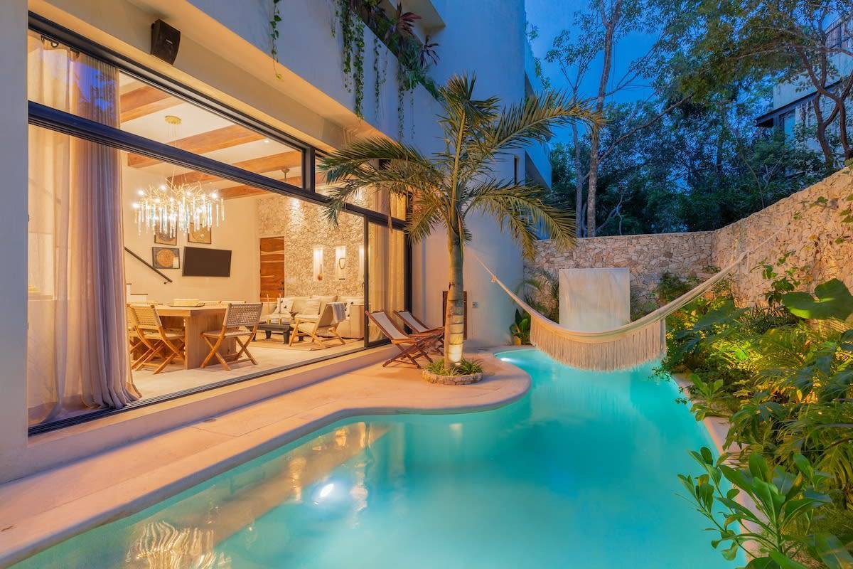 Rmoceanfrontrentals Tulum casa de amar veleta