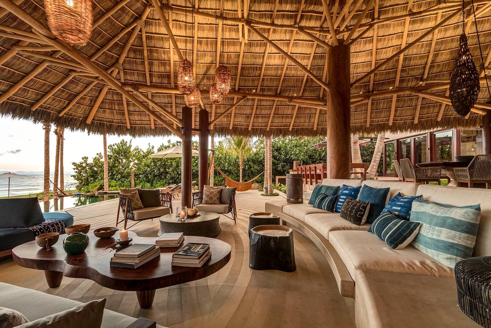 Rmoceanfrontrentals punta mita Villa celeste estate