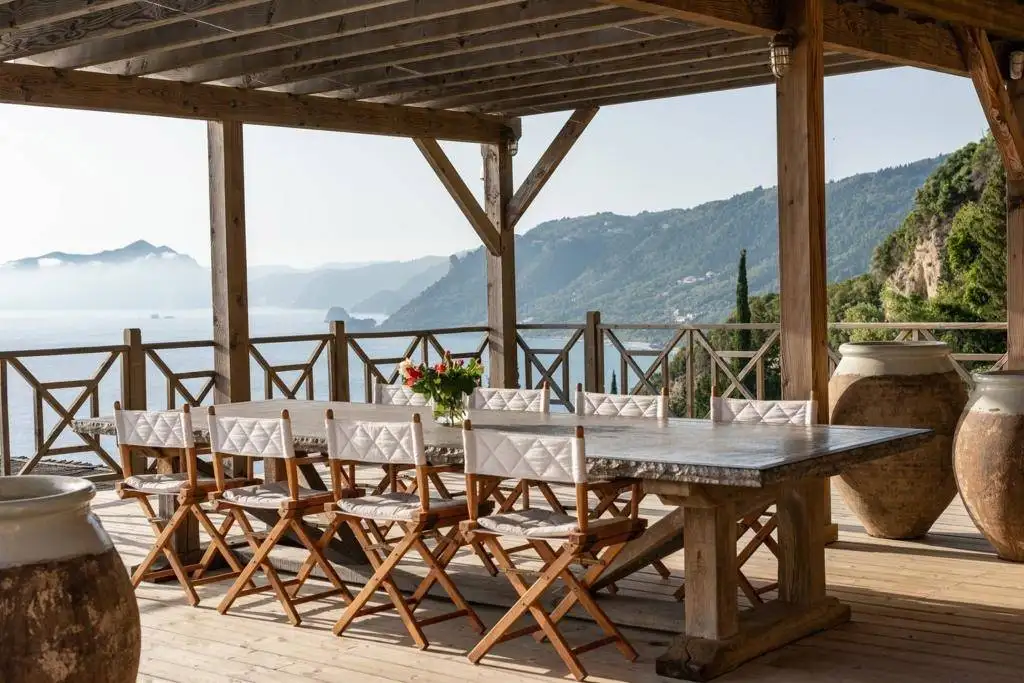 Rmoceanfrontrentals Greekvilla Corfu Villa Sierra Estate