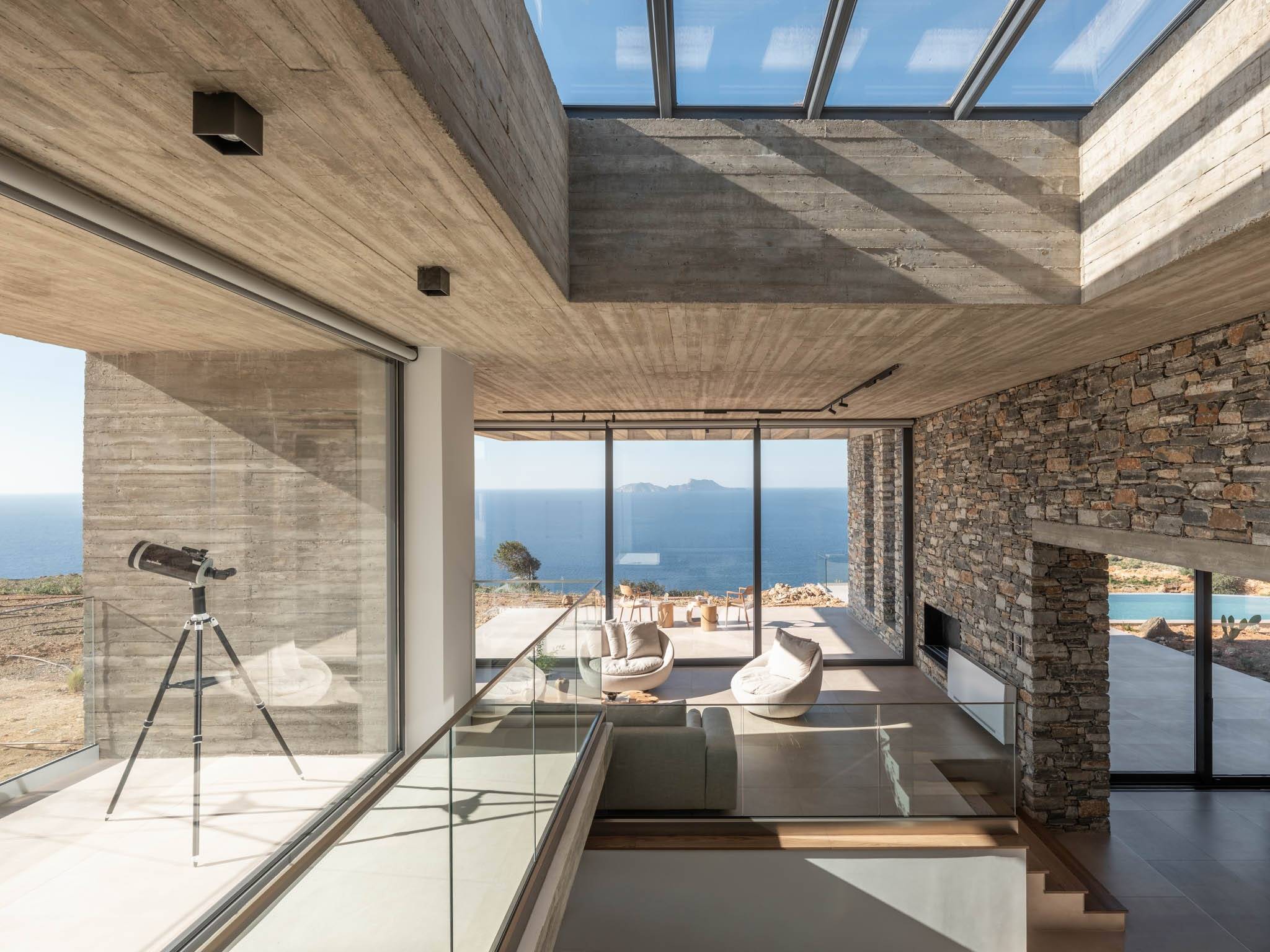 Rmoceanfrontrentals Greekvilla Crete Villa Cliff