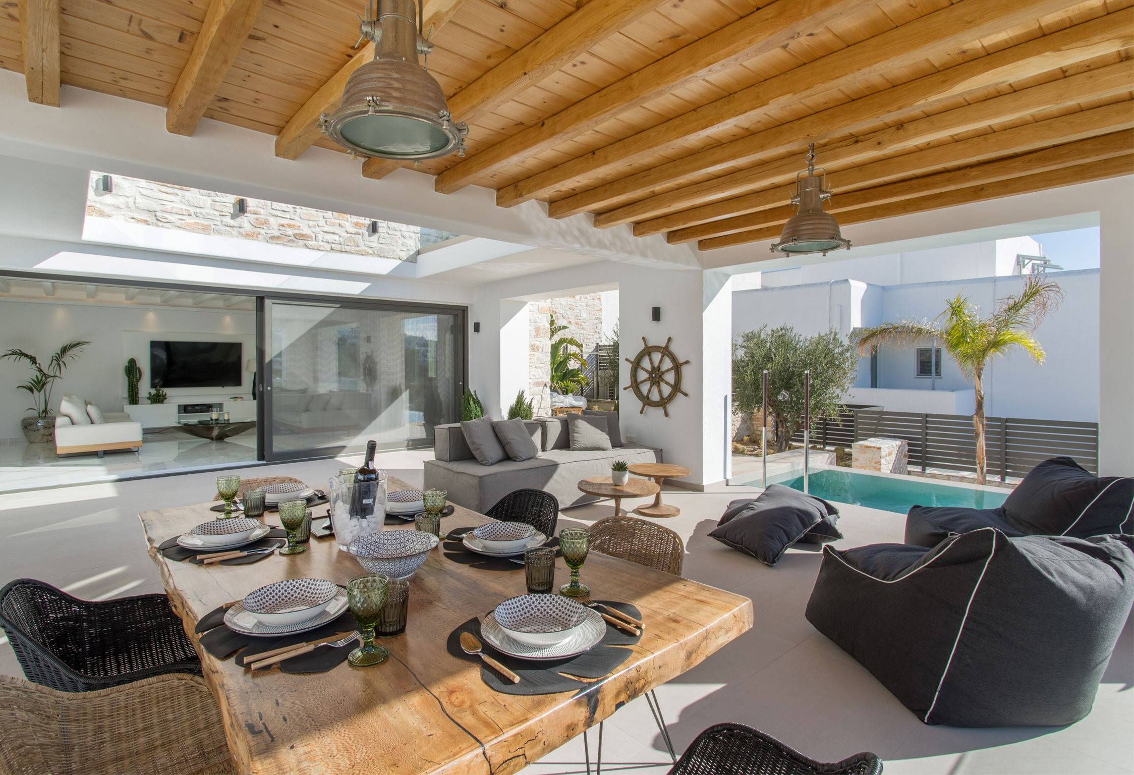 Rmoceanfrontrentals Greekvilla Paros Villa Marylin