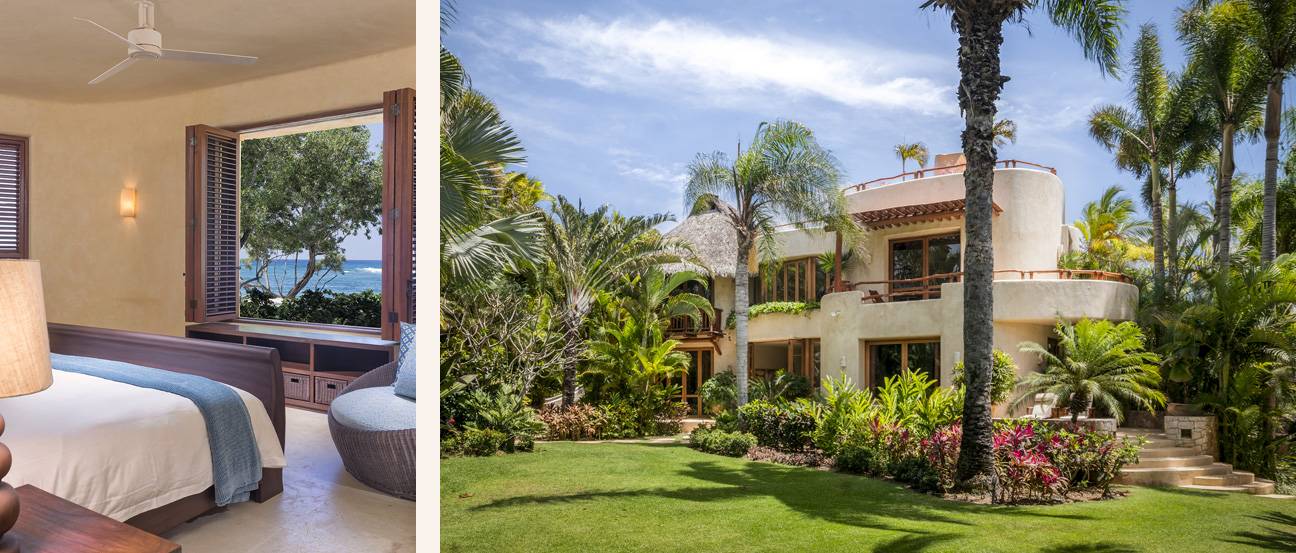 Rmoceanfrontrentals punta mita villa palma sola