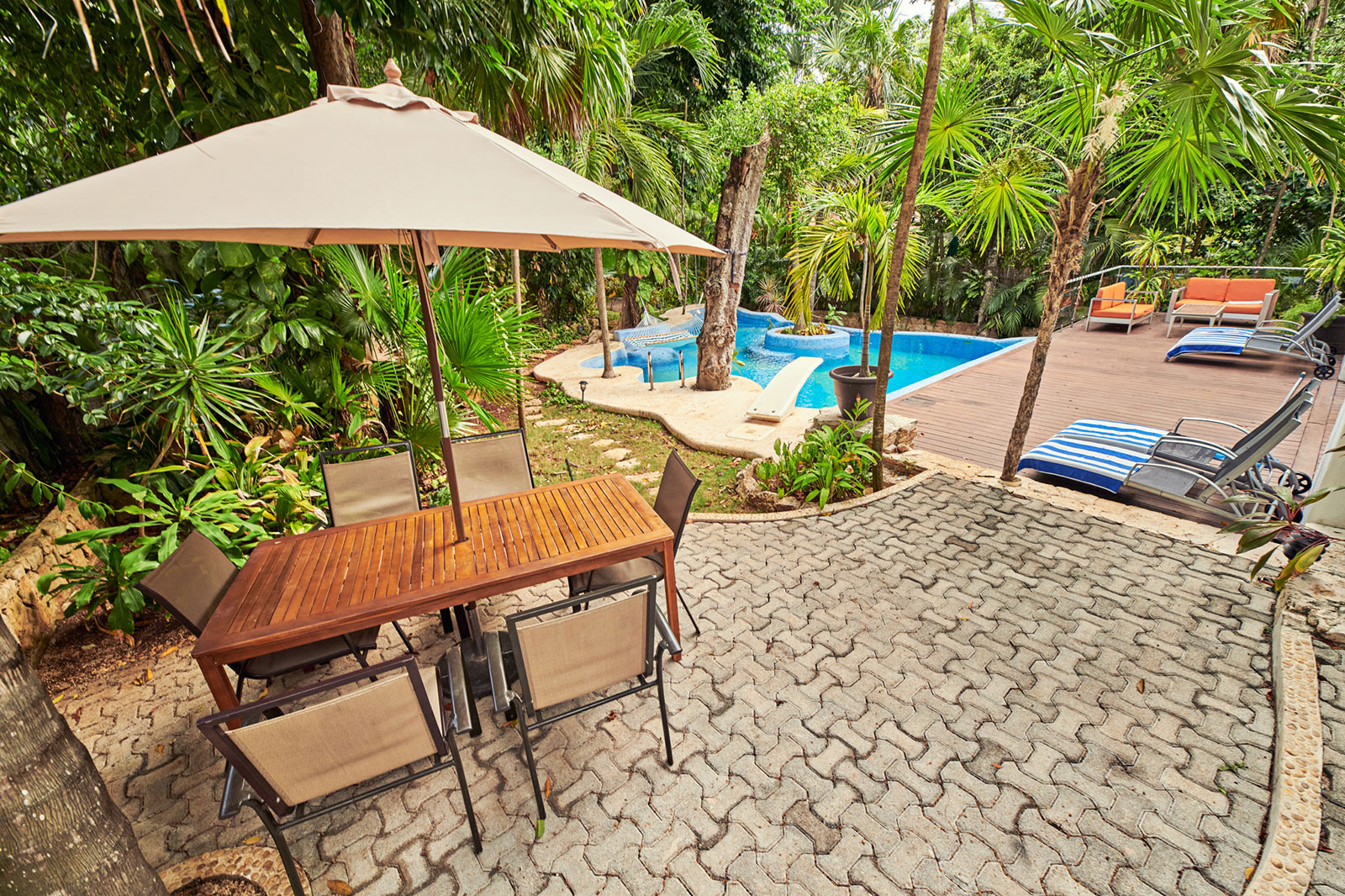 casa los charcos playacar rental 7